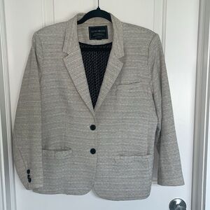 Textured Lucky brand fully lined blazer - 3/4 sleeve